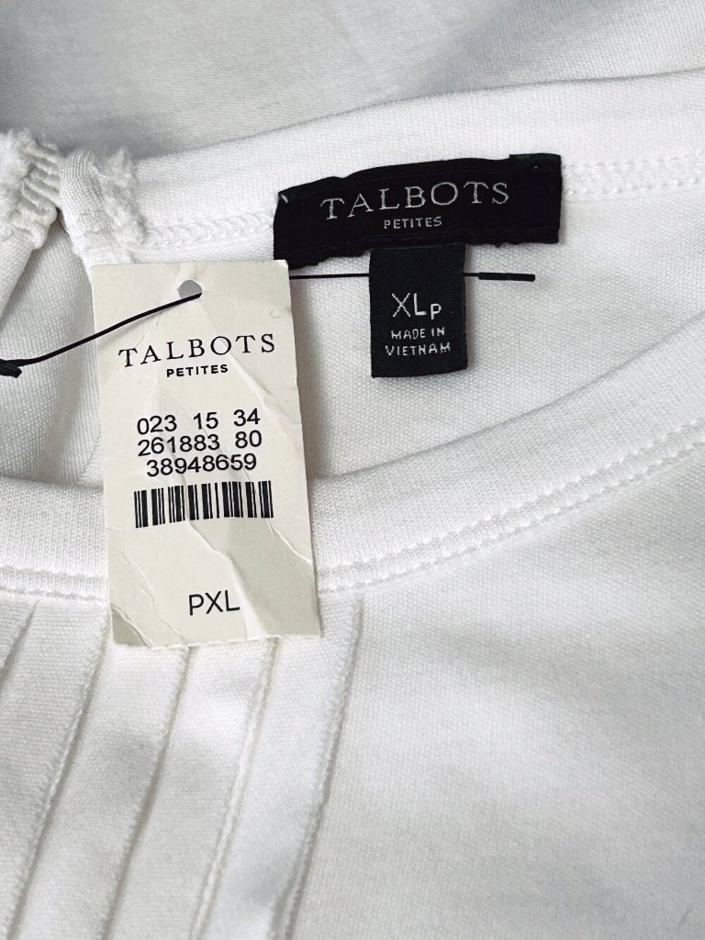 Talbots Floral Fitness Skirt Skort & White ¾ Sleeve Pleated Top 2-Piece Set NWT - Picture 12 of 14